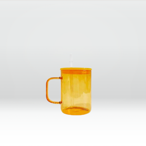 *PRÉCOMMANDE* Tasse en verre coloré 17 oz