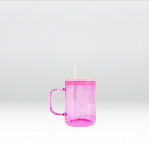 *PRÉCOMMANDE* Tasse en verre coloré 17 oz